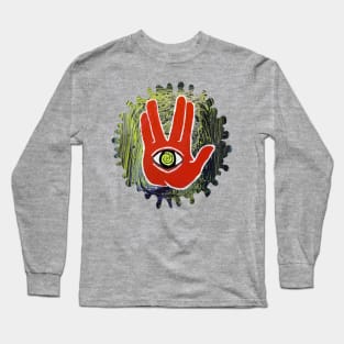 Rezz Eye Red Long Sleeve T-Shirt